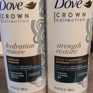 Dove Crown Collection Hydration Restore Conditioner - White & Teal